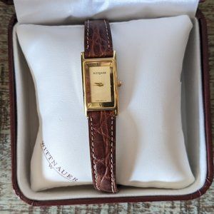 Vintage, Wittnauer TW8253 SWISS 5120 Leather Ladies - Never Worn